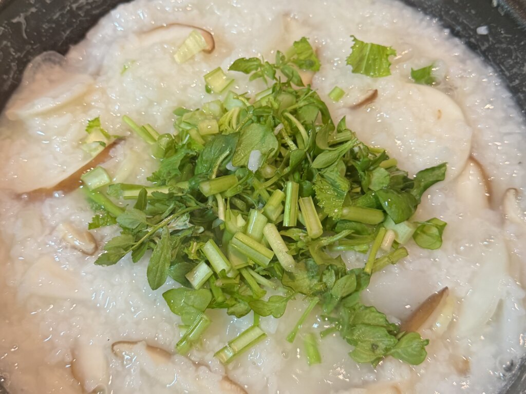 胃腸を休める七草粥の画像